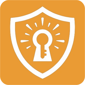 Schloss Icon Orange